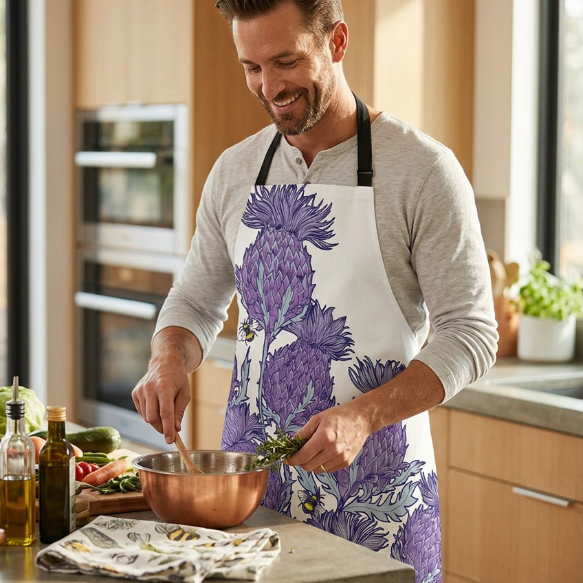 Highland Thistle Apron