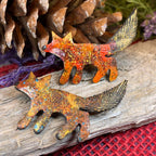 Zola Fox Brooch - Handmade in Scotland