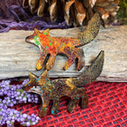 Zola Fox Brooch - Handmade in Scotland