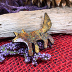 Zola Fox Brooch - Handmade in Scotland