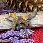 Zola Fox Brooch - Handmade in Scotland