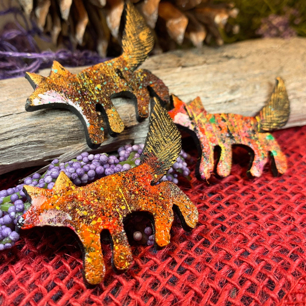 Zola Fox Brooch - Handmade in Scotland