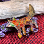 Zola Fox Brooch - Handmade in Scotland