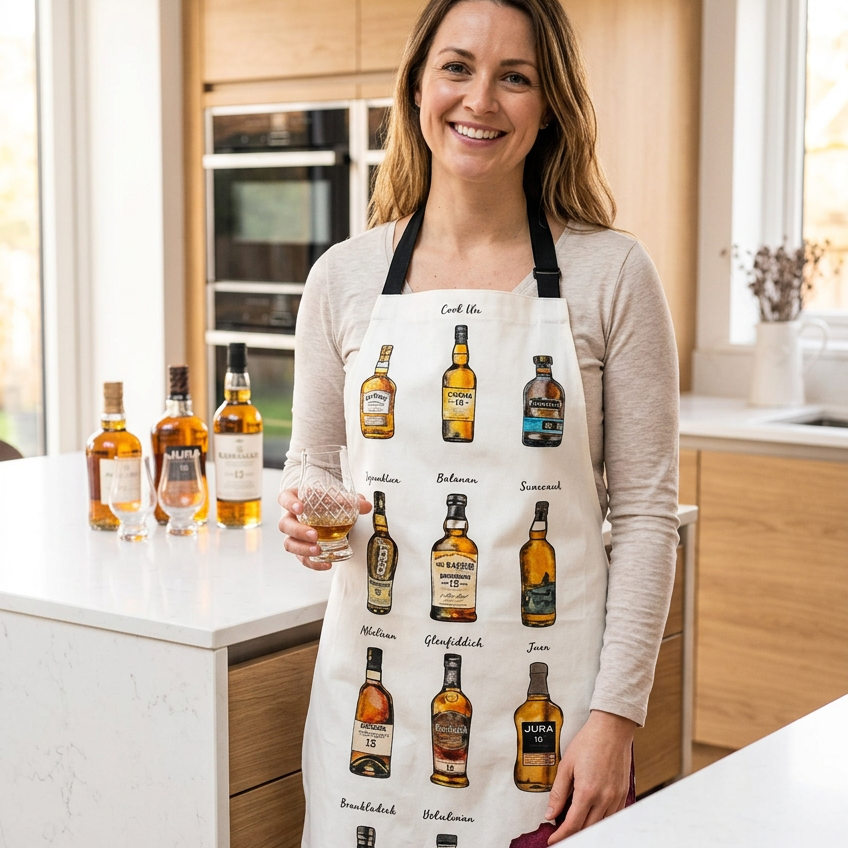 Scottish Whisky Lover Apron