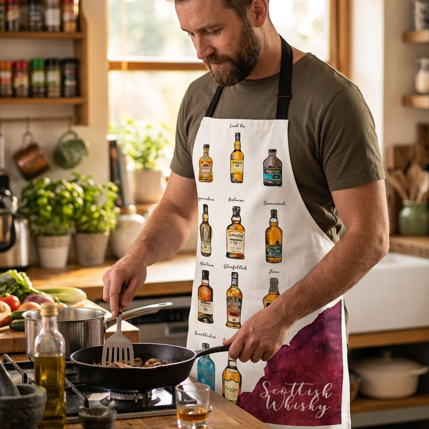 Scottish Whisky Lover Apron