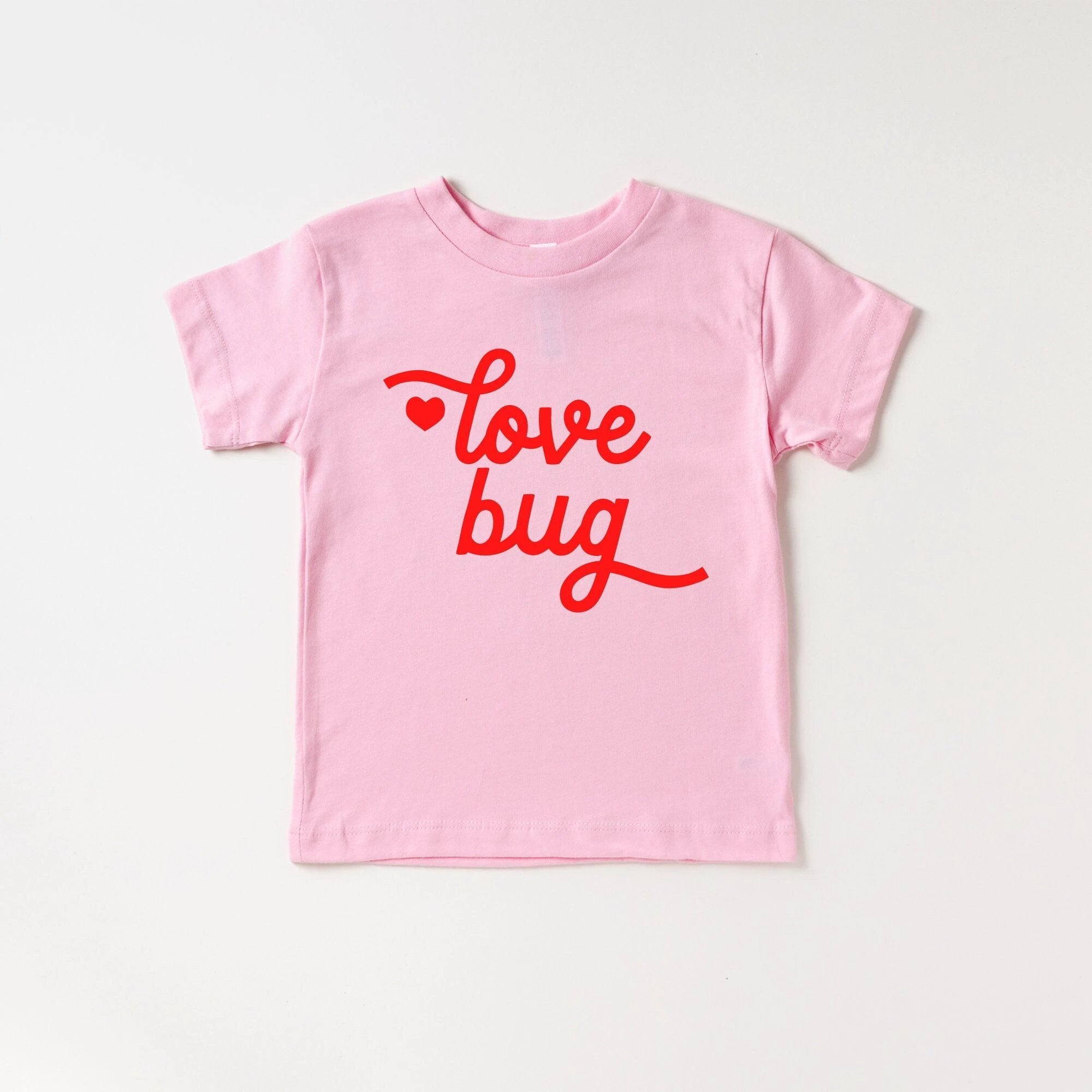 Love Bug toddler and youth tee shirt, Valentine's Day collection by Benny and Ray Apparel