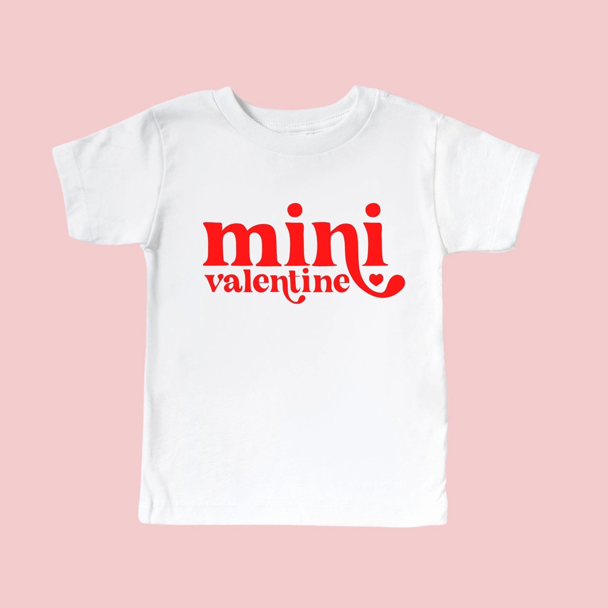 Mini Valentine toddler or youth tee shirt, Valentine's Day collection by Benny and Ray Apparel