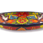 XL Oval Talavera Platter | Hand-Painted Mexican Serving Dish