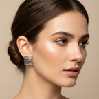Lacee Mackintosh Rose Post Earrings