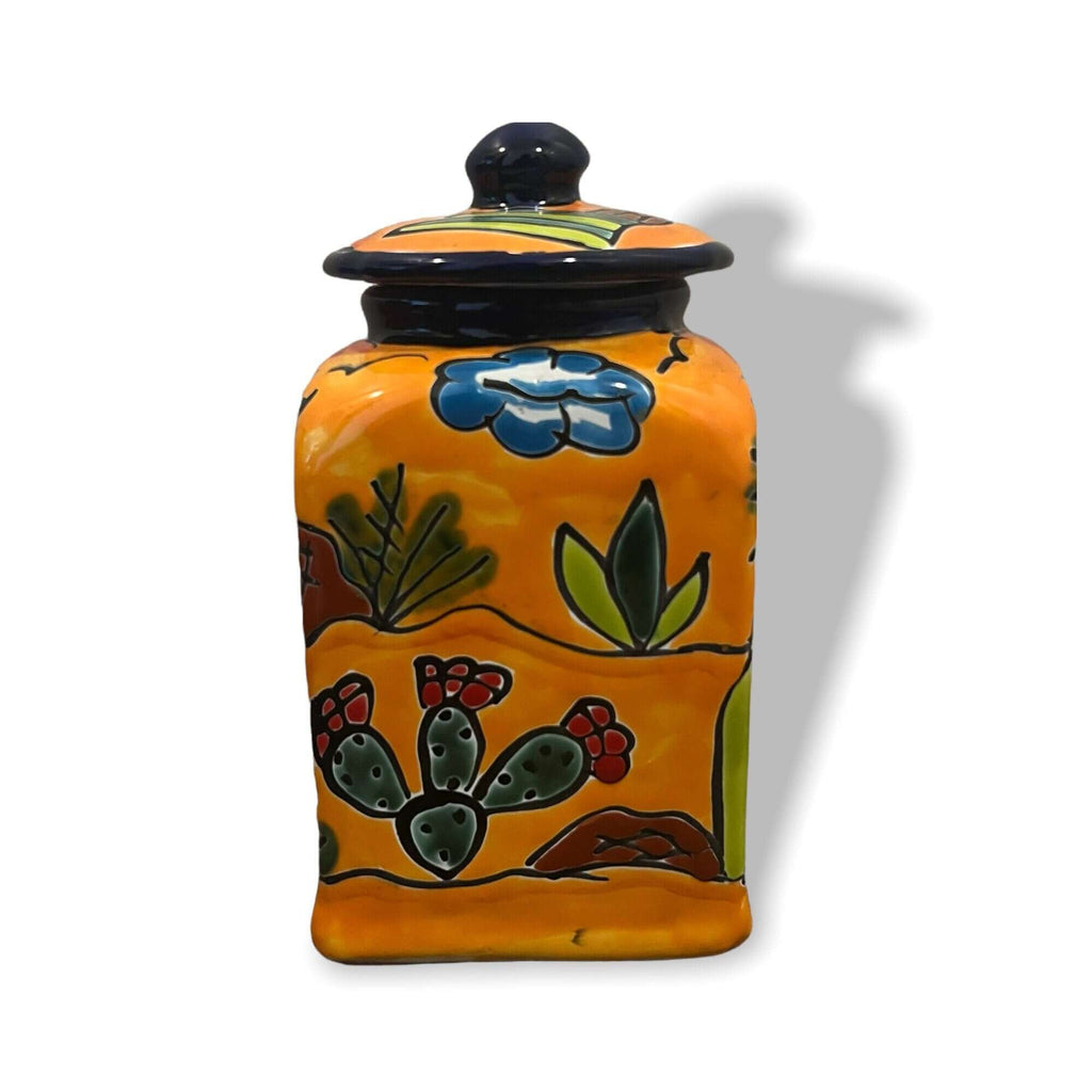 Talavera Canister Set | Colorful Handmade Panchito Pottery