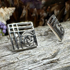 Lacee Mackintosh Rose Post Earrings