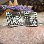 Lacee Mackintosh Rose Post Earrings