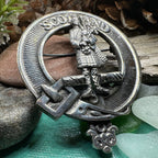 Bagpiper Scotland Brooch - Handmade in Scotland