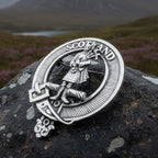 Bagpiper Scotland Brooch - Handmade in Scotland