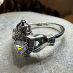 Evermore Irish Claddagh Promise Ring