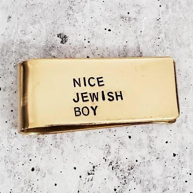 Mensch Money Clip by Salt Sparkle Shalom