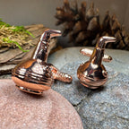 Whiskey Copper Still Cufflinks