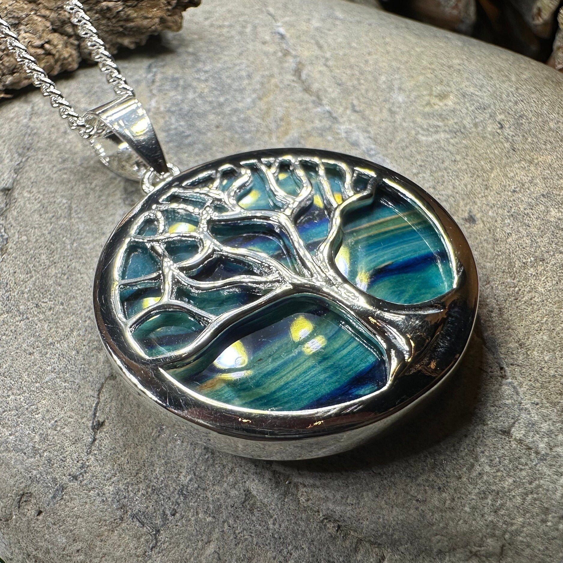 Heathergems Scottish Tree of Life Necklace - Handmade in Scotland
