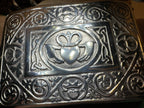 Irish Claddagh Kilt Belt Buckle for Men