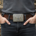 Irish Claddagh Kilt Belt Buckle for Men