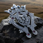 Highland Luckenbooth Plaid Pin - Handmade in Scotland