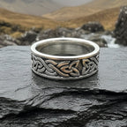 Dàil Celtic Ring in Sterling Silver