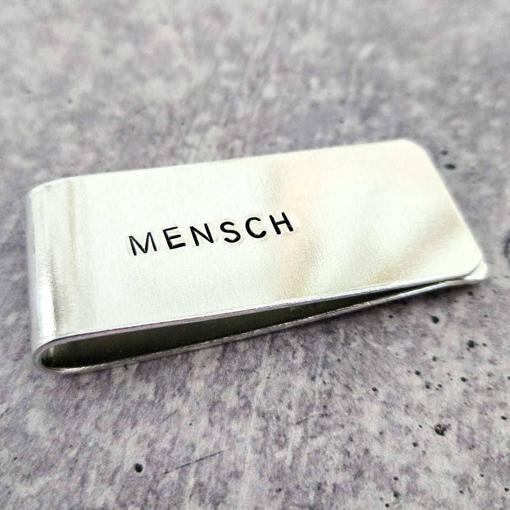 Mensch Money Clip by Salt Sparkle Shalom