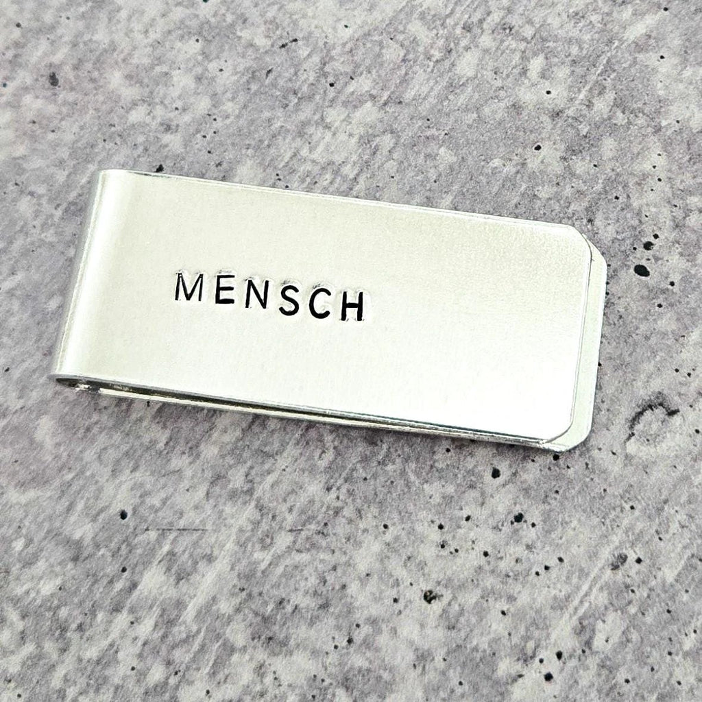 Mensch Money Clip by Salt Sparkle Shalom