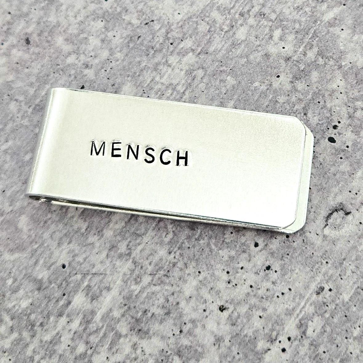 Mensch Money Clip by Salt Sparkle Shalom