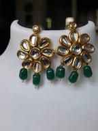 Kundan earrings by Kurti Connection USA