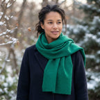 Alpaca Scarf (Emerald Sheen)