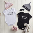 I'm Kind Of A Big Deal Cotton Snapshirt | Unisex Baby Short Sleeve One-Piece Body Suit | Size 6-12 months by The Bullish Store