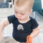 I'M WITH THE BAND Short Sleeve Baby Bodysuit Kids' Clothes La Vie Bien I'M WITH THE BAND Short Sleeve Baby Bodysuit