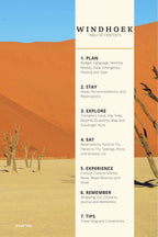 Namibia Tour Planner for Windhoek Stays & Safari Prep