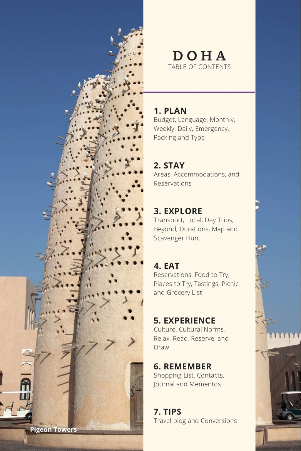 Doha Qatar Travel Guide Book for U.S. Travelers | Plan With Ease