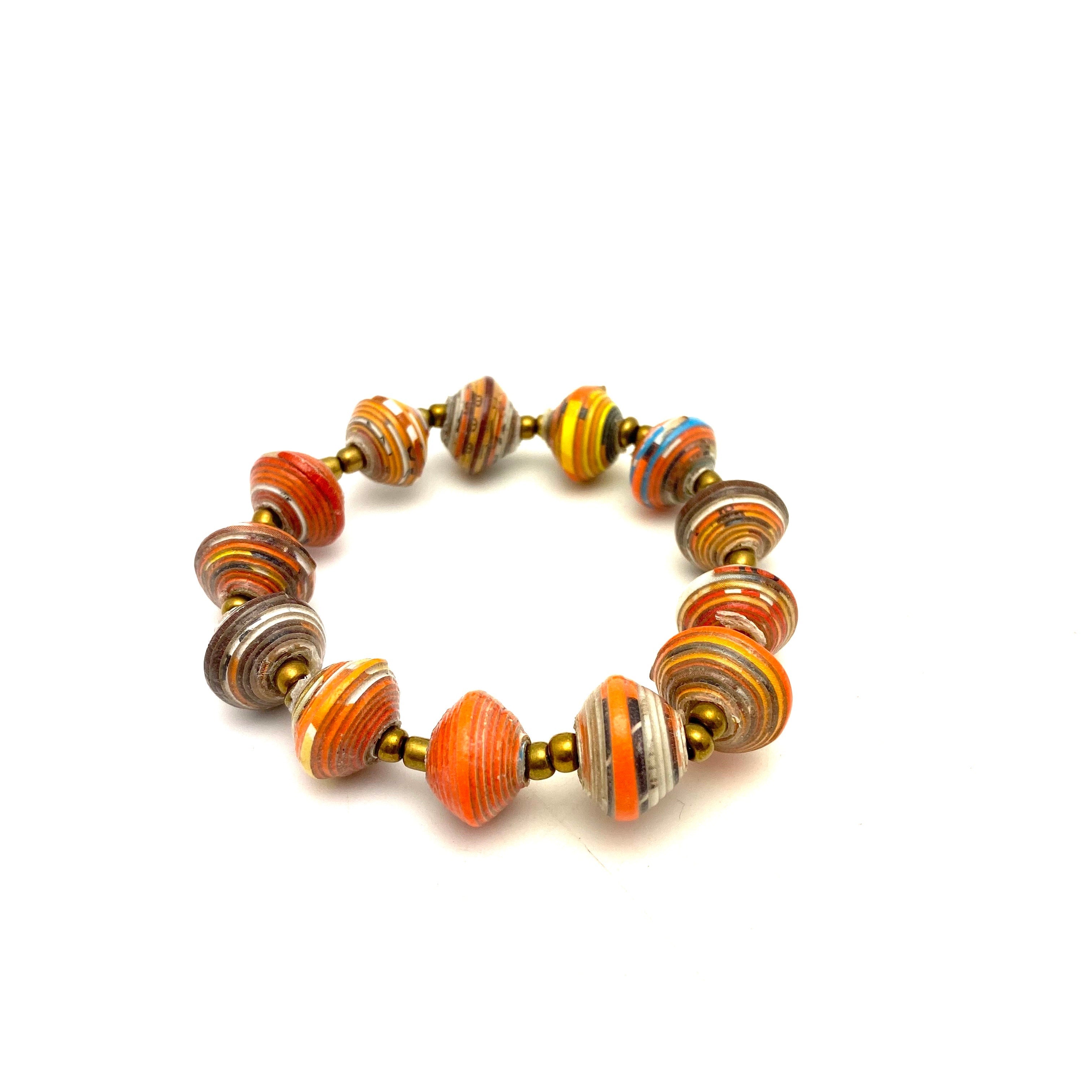 Cereal Box Bead Bracelets