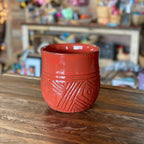 Short Taino Wine Tumbler (Sold Individually) by Papillon Marketplace Online
