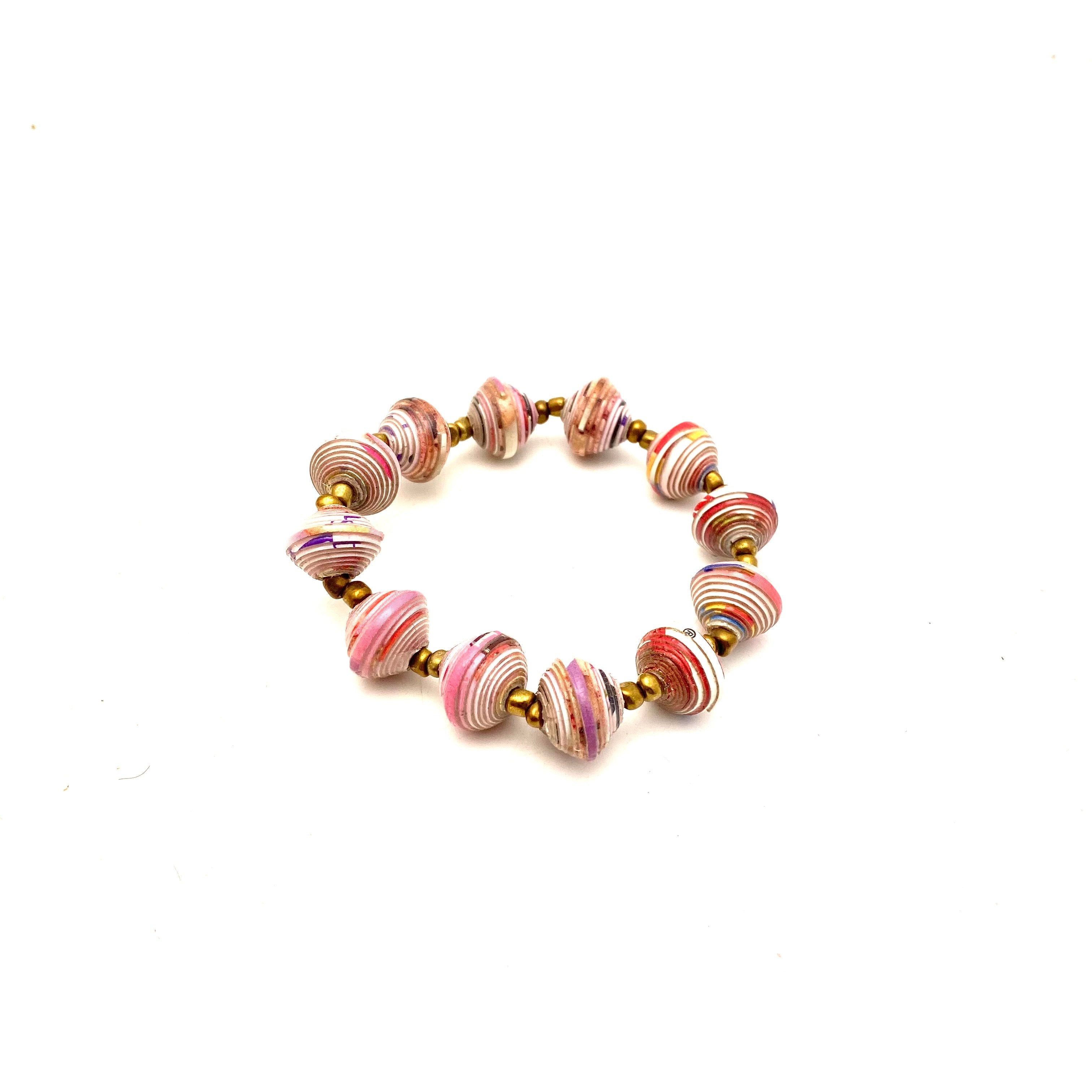 Cereal Box Bead Bracelets