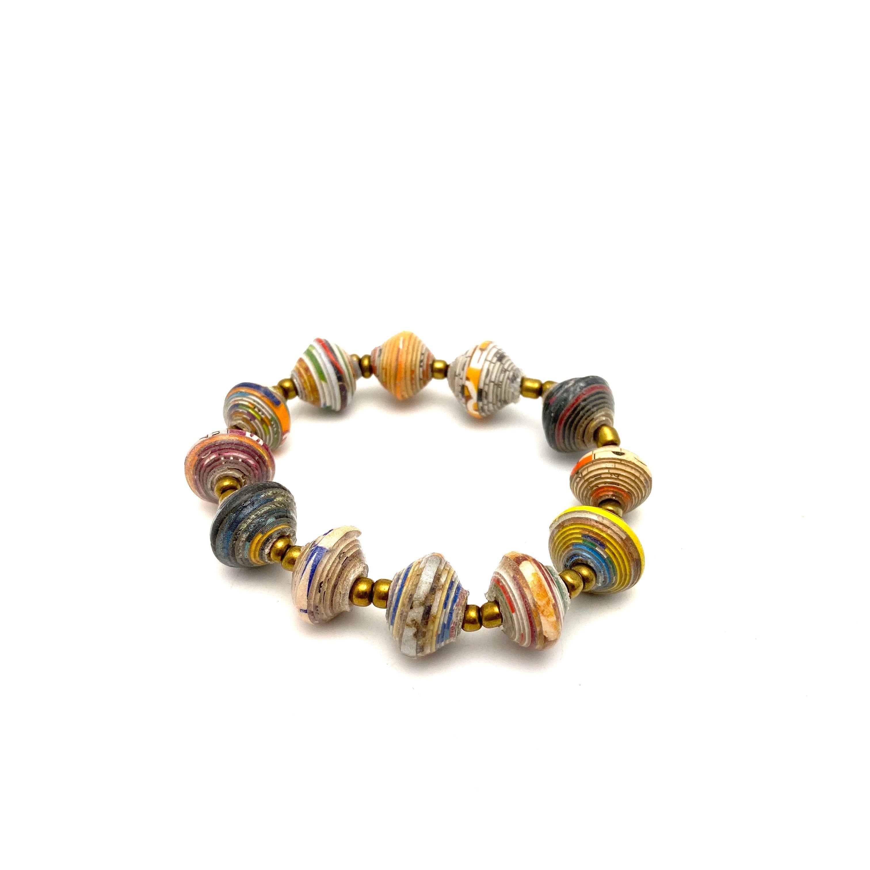Cereal Box Bead Bracelets