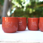 Short Taino Wine Tumbler (Sold Individually) by Papillon Marketplace Online