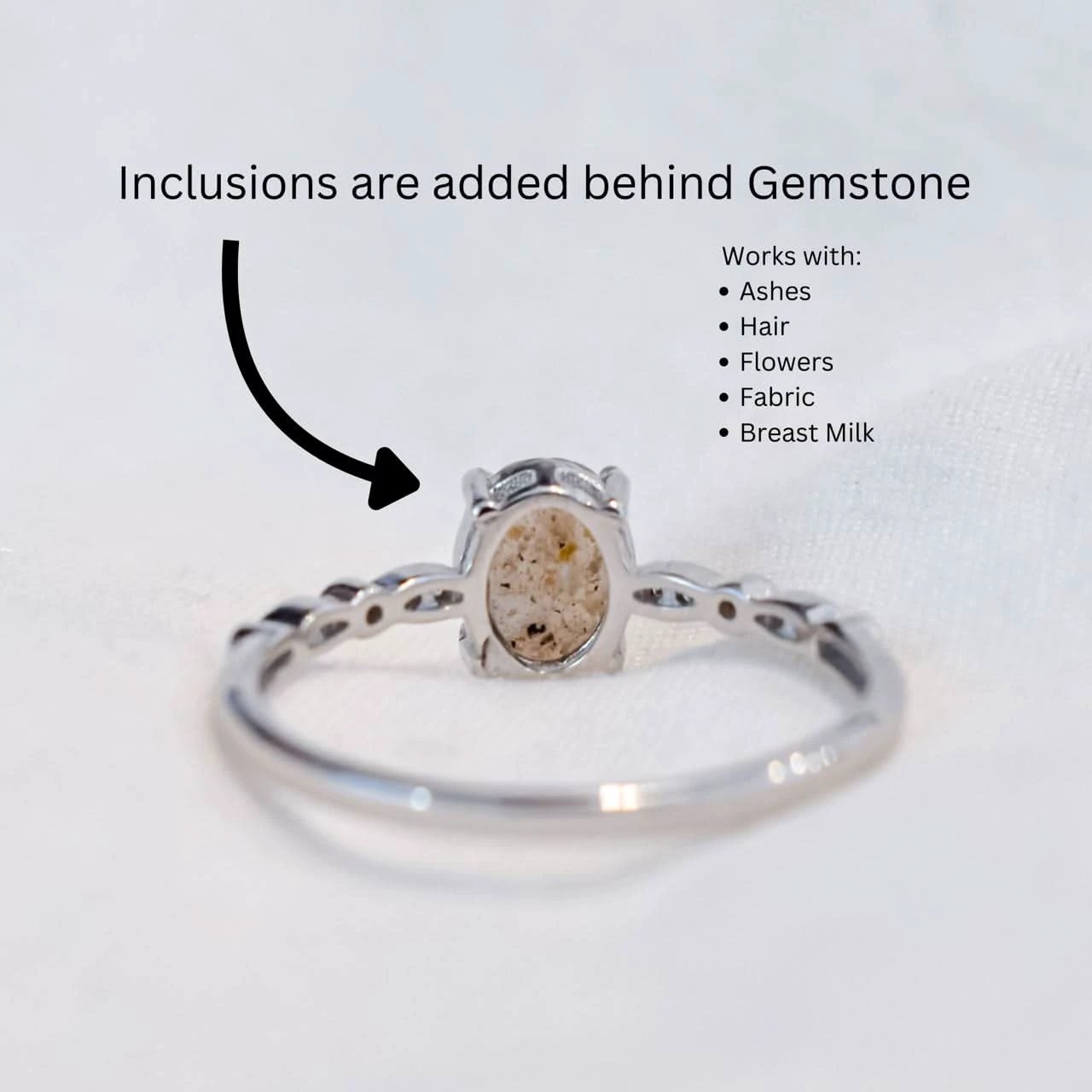 "Jade" Ring - CZ Collection by Petals and Keepsakes