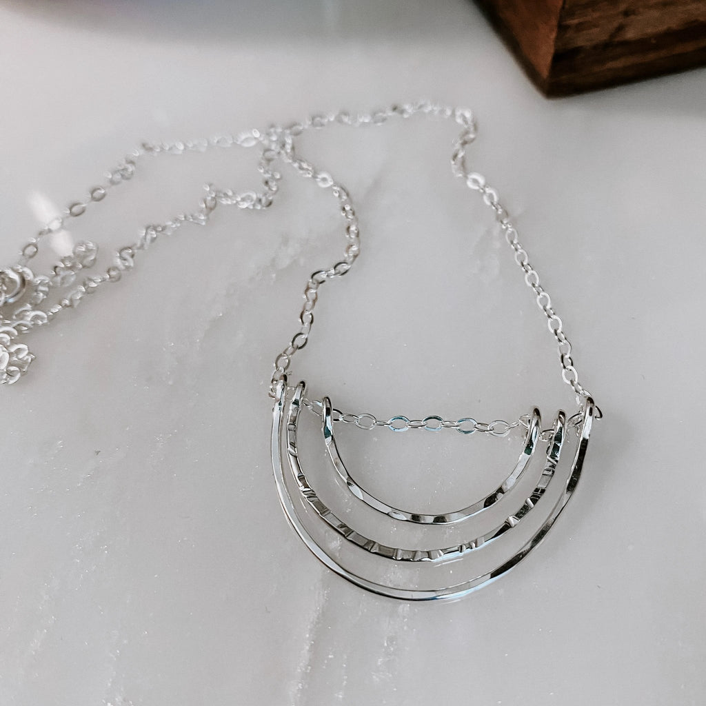 Little Rainbow Necklace by Derive Jewelry