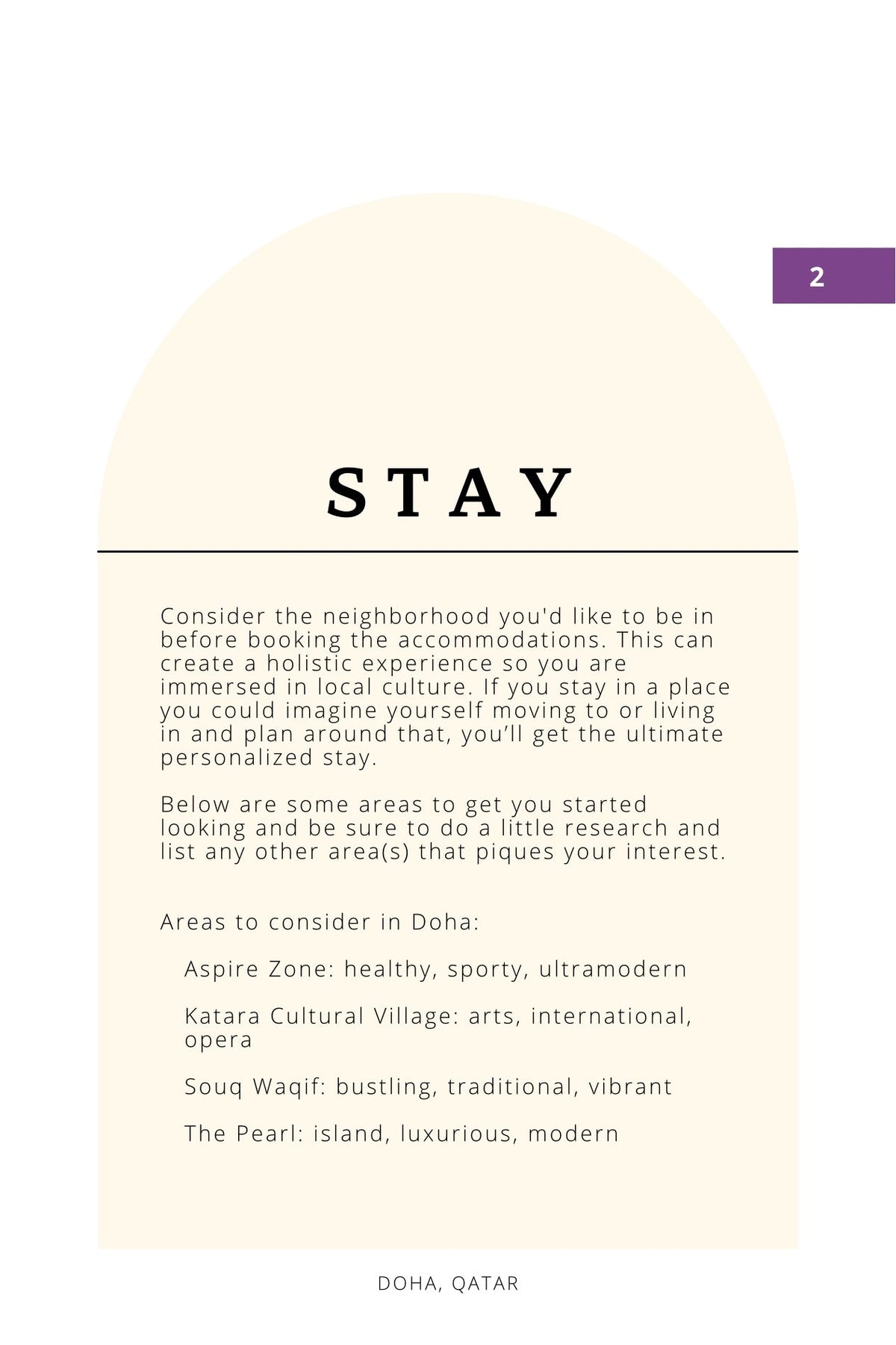 Doha Qatar Travel Guide Book for U.S. Travelers | Plan With Ease