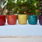 Short Taino Wine Tumbler (Sold Individually) by Papillon Marketplace Online