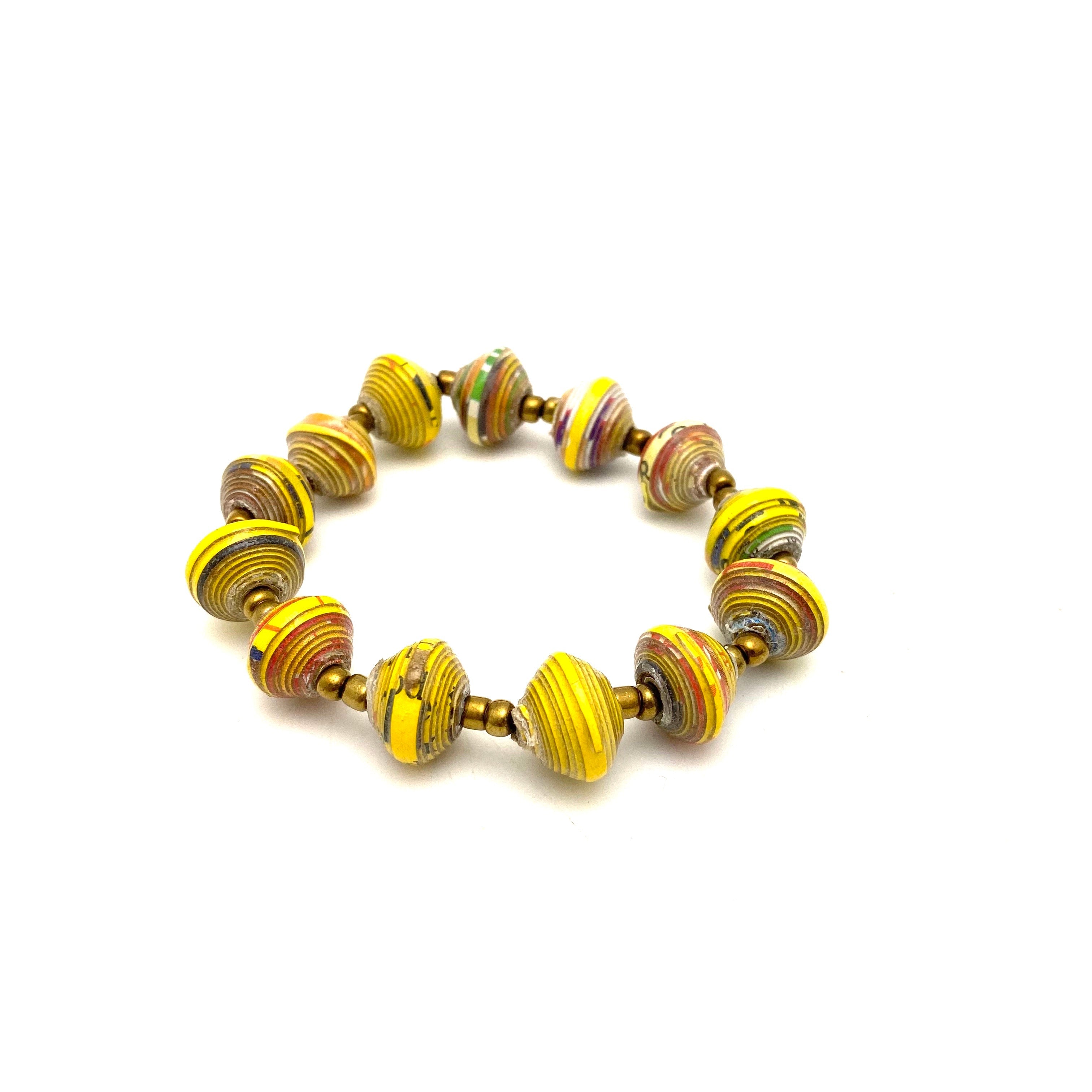 Cereal Box Bead Bracelets