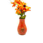 Calliope Heart Vase - Fruit Punch by Papillon Marketplace Online