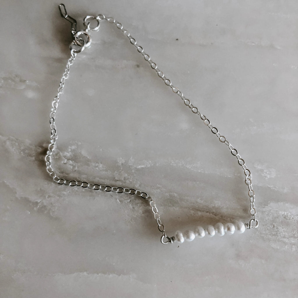 Freshwater Pearl Bracelet by Derive Jewelry