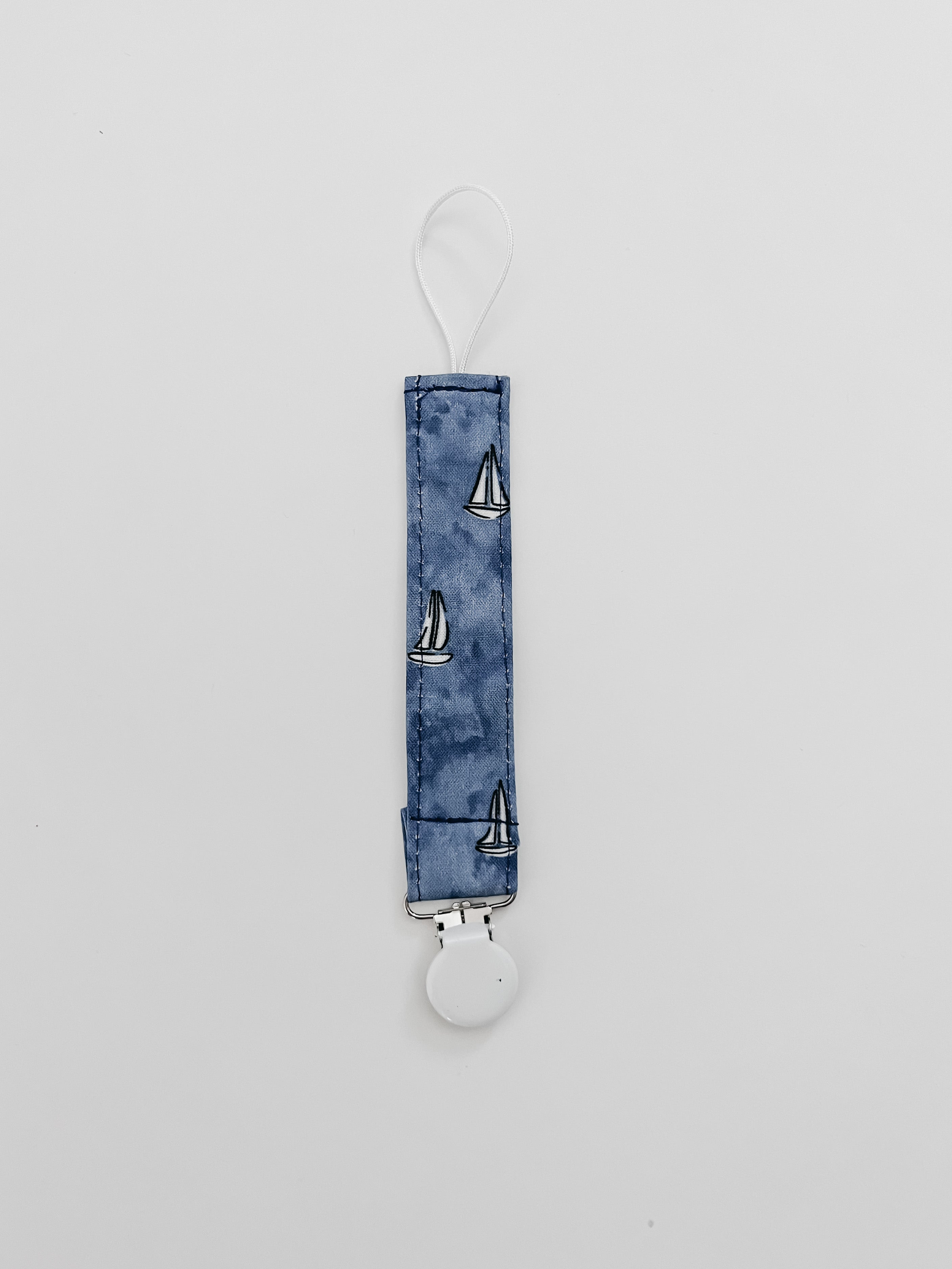 Sailboat Pacifier Clip