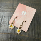 Ceramic Daisy Earring