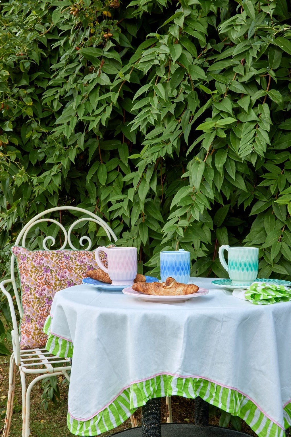 Ceramic Mug - Pink. Set of 6 mugs